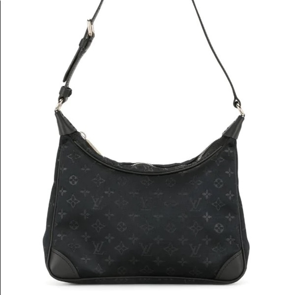 Louis Vuitton mini monogram satin boulogne